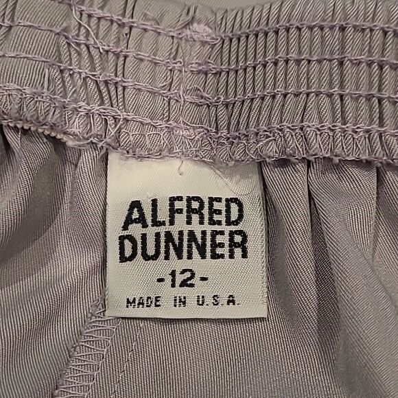 Alfred Dunner sz 12 elastic waist pants - Picture 6 of 8